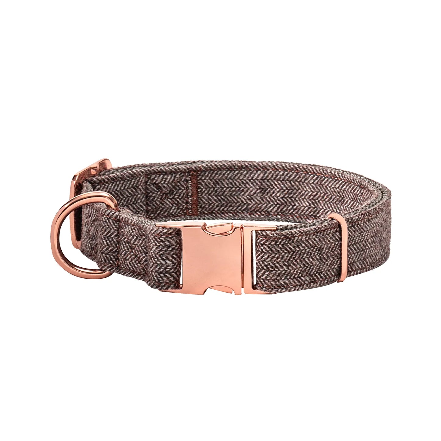 Collar perro nailon de tweed