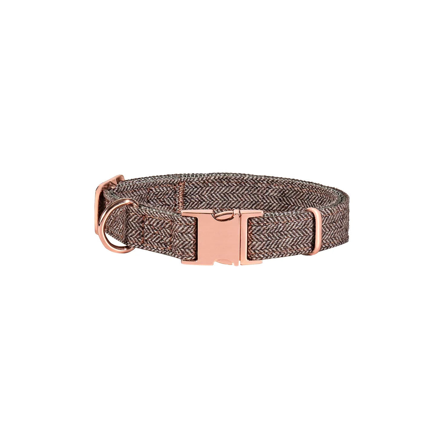 Collar perro nailon de tweed