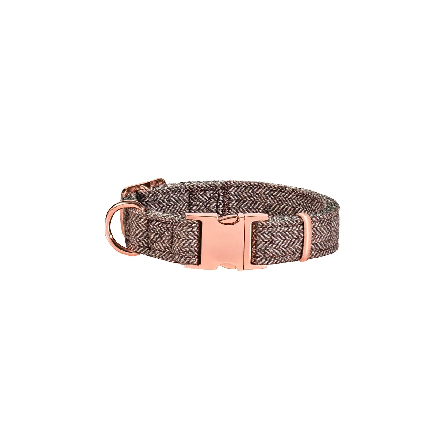 Collar perro nailon de tweed