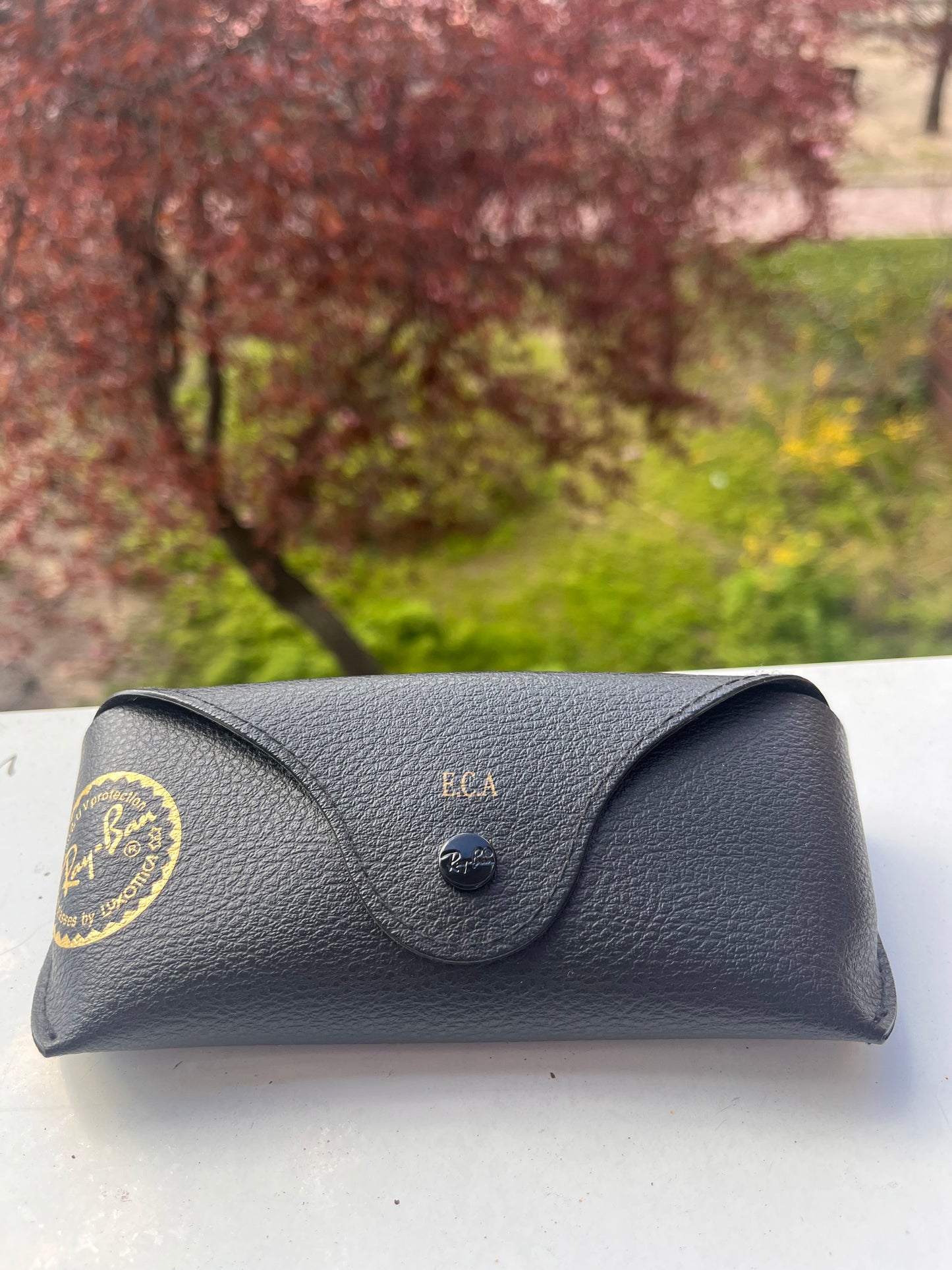 Grabado láser funda Ray-Ban