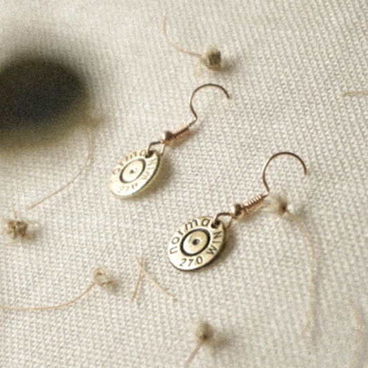 Bullet Dangle Earrings