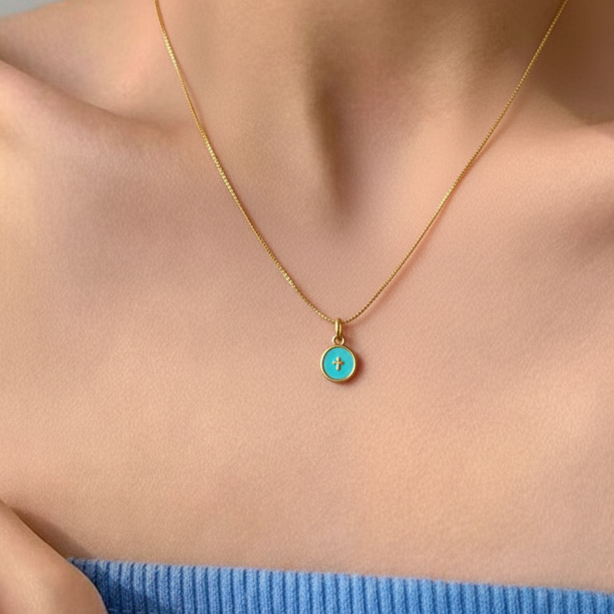 Colgante Fe Resplandeciente